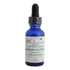 Recalibrate and Flourish flower essence dropper bottle for holistic medicine, energy healing, and spiritual wellness