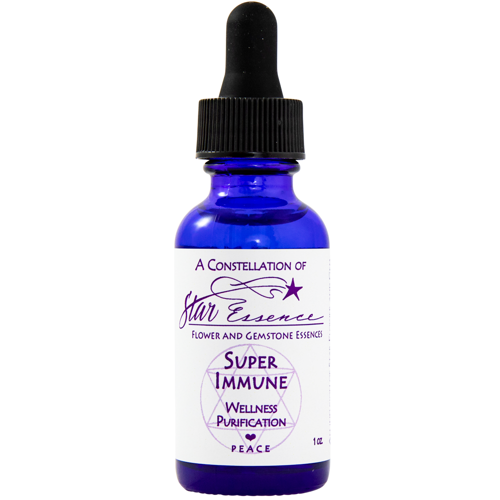 Super Immune dropper bottle essence for energy healing, holistic medicine, and spiritual wellness immune support